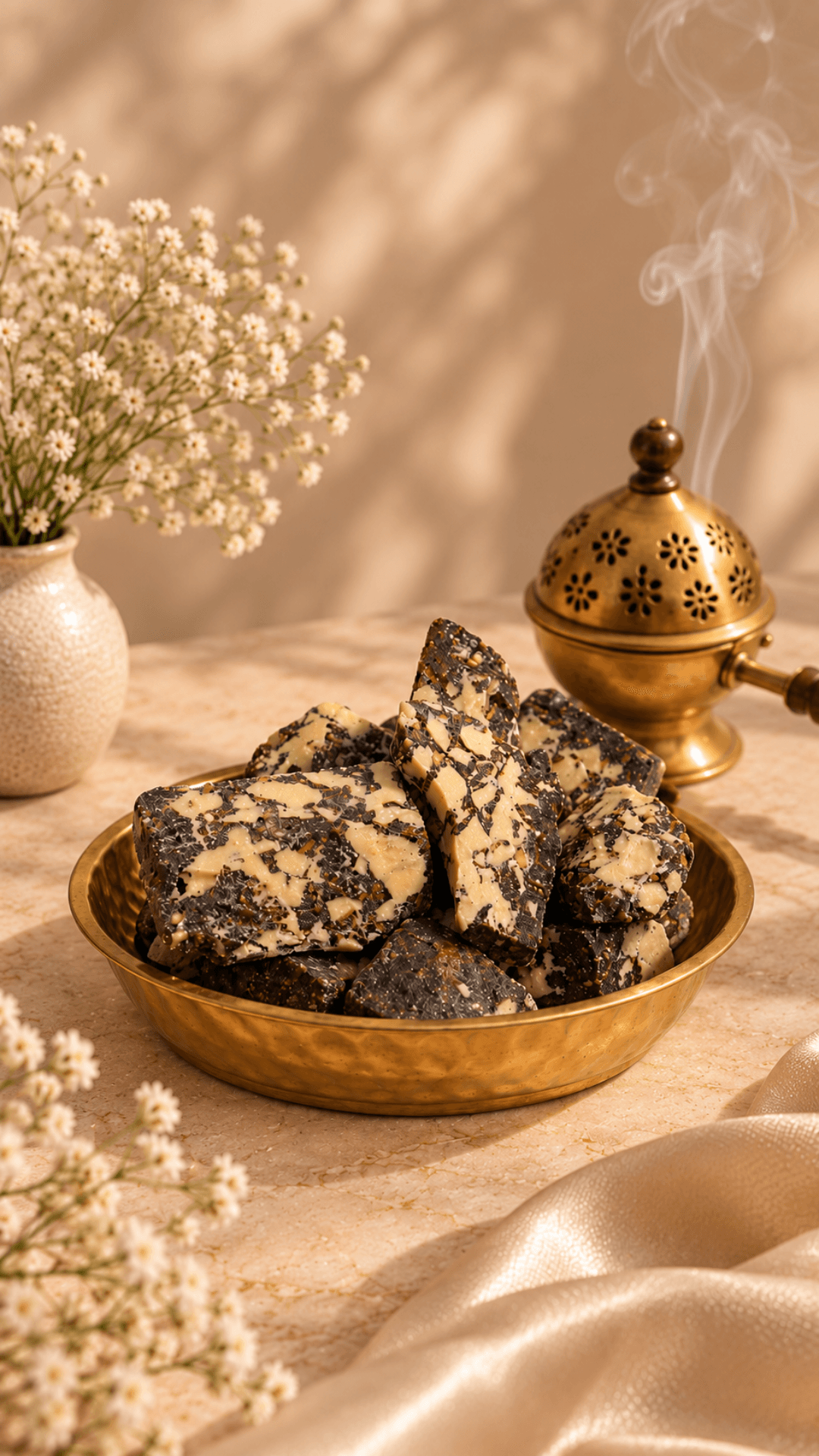 Pure Natural Singapuri Black Kodia Loban Resin
